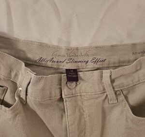 Amanda Jeans All-Around Slimming Effect - Beige #0153